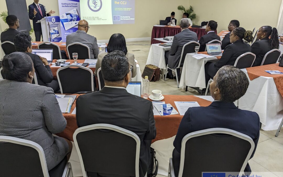 CCJ Continues Its Referral Workshops in Saint Lucia